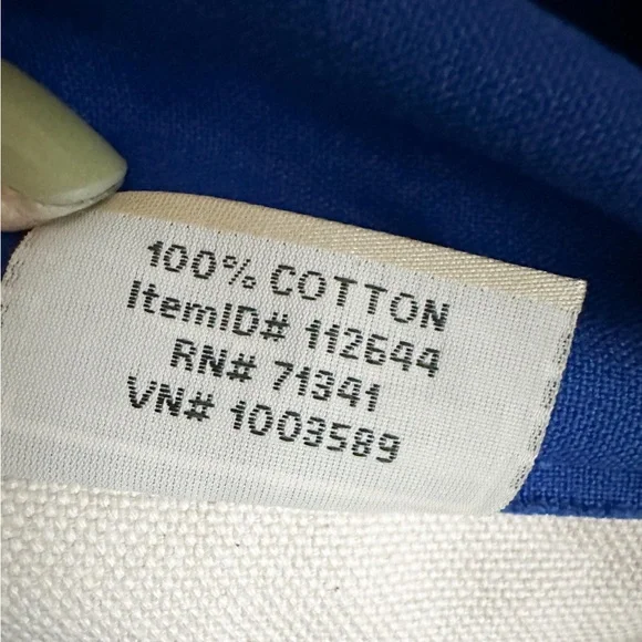 Vintage 1980s Blue and White Boat and Tote Bag - Picture 3 of 8